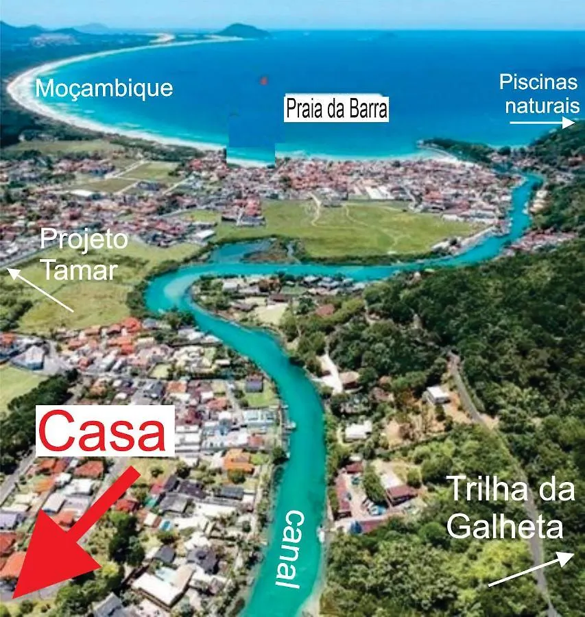 Casa de Férias Bnb Praia Mole E Barra Da Lagoa -Piscina-Churrasco Florianópolis Brasil